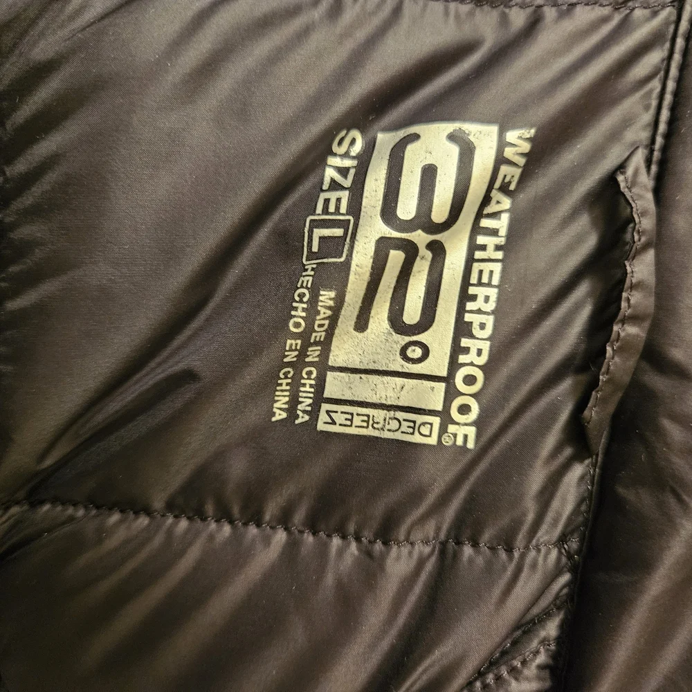 32 Degrees Women's Dark Puffer Jacket - Picture 4 of 4